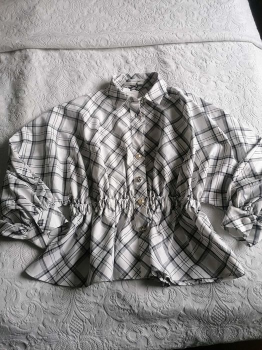 Koszula, narzutka Uterqüe L