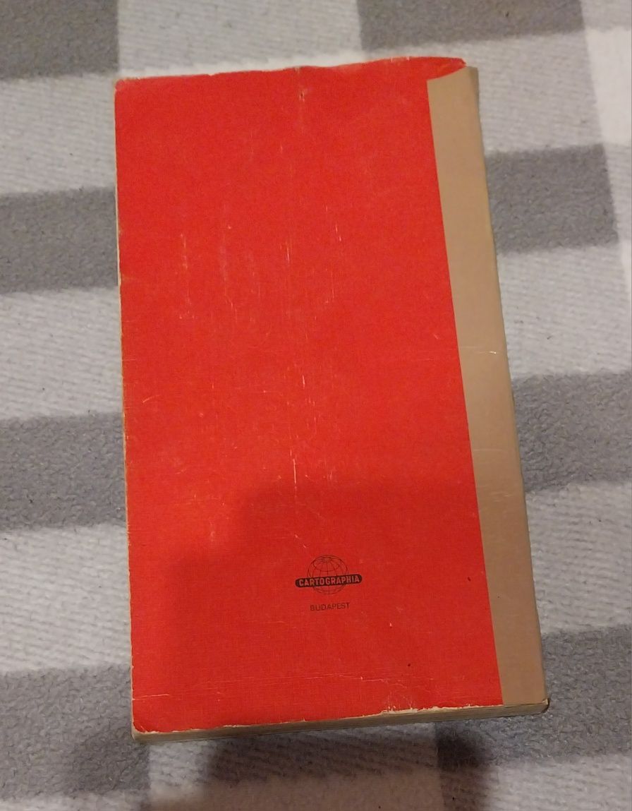 "Atlas dróg Europy" z PRL-u, stary, vintage, retro