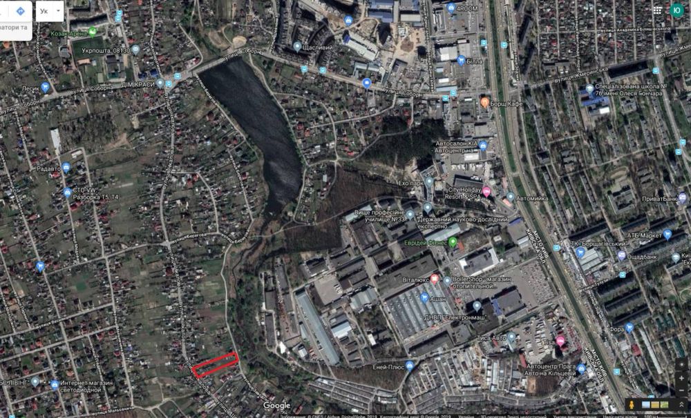 Терміновий продаж землі під забудову 25 сот, П. Борщагівка. ВЛАСНИК