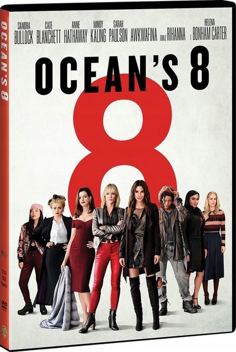 Ocean's 8  Film Dvd - Nowy - Folia