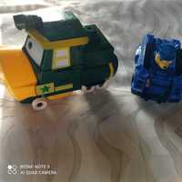 Паровоз- трансформер + машинка трансформер , игрушка для мальчика