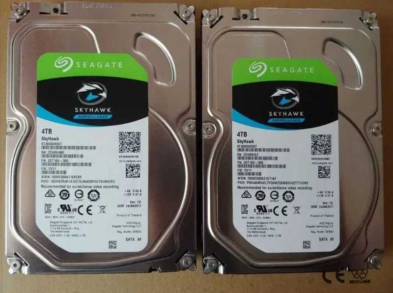 Жесткий диск SEAGATE ST4000VX007 4ТБ для видеонаблюдения или серверов