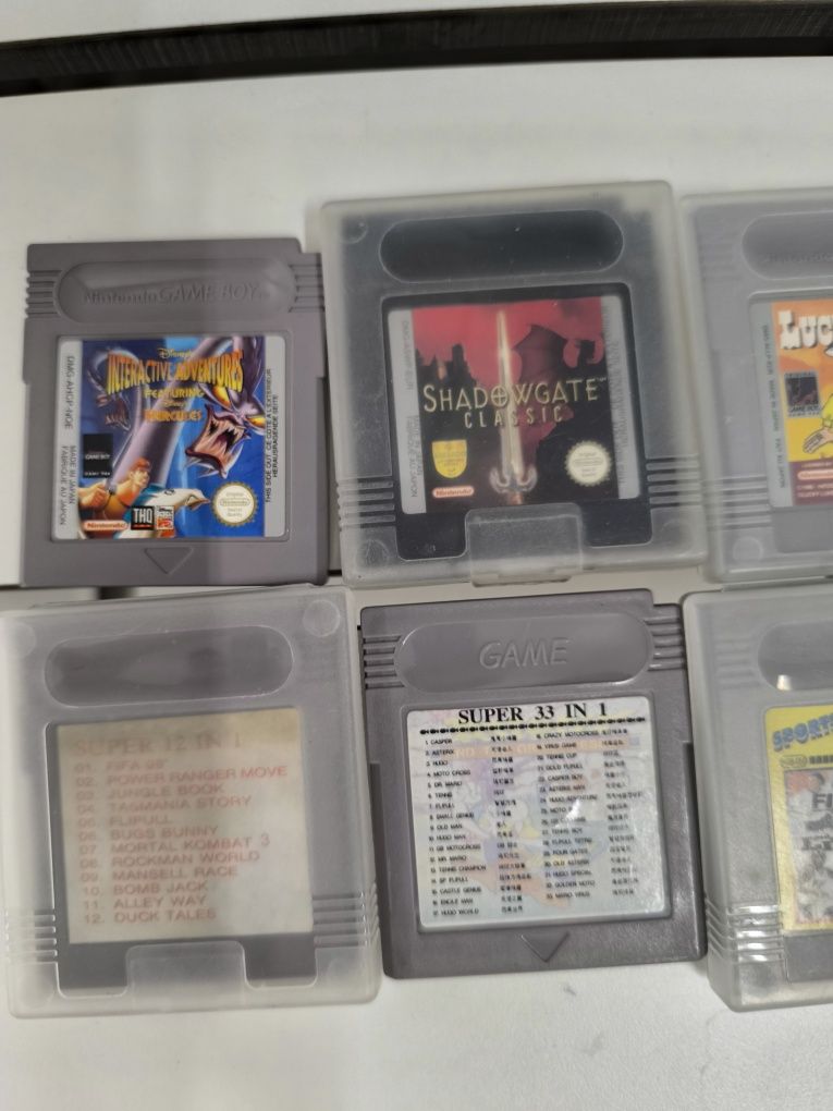 Jogos Game Boy Batman / Hércules / Godzilla