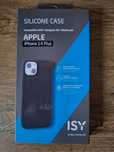 SILIKONOWE ETUI ISY dla APPLE iPhone 14 Plus (czarne )