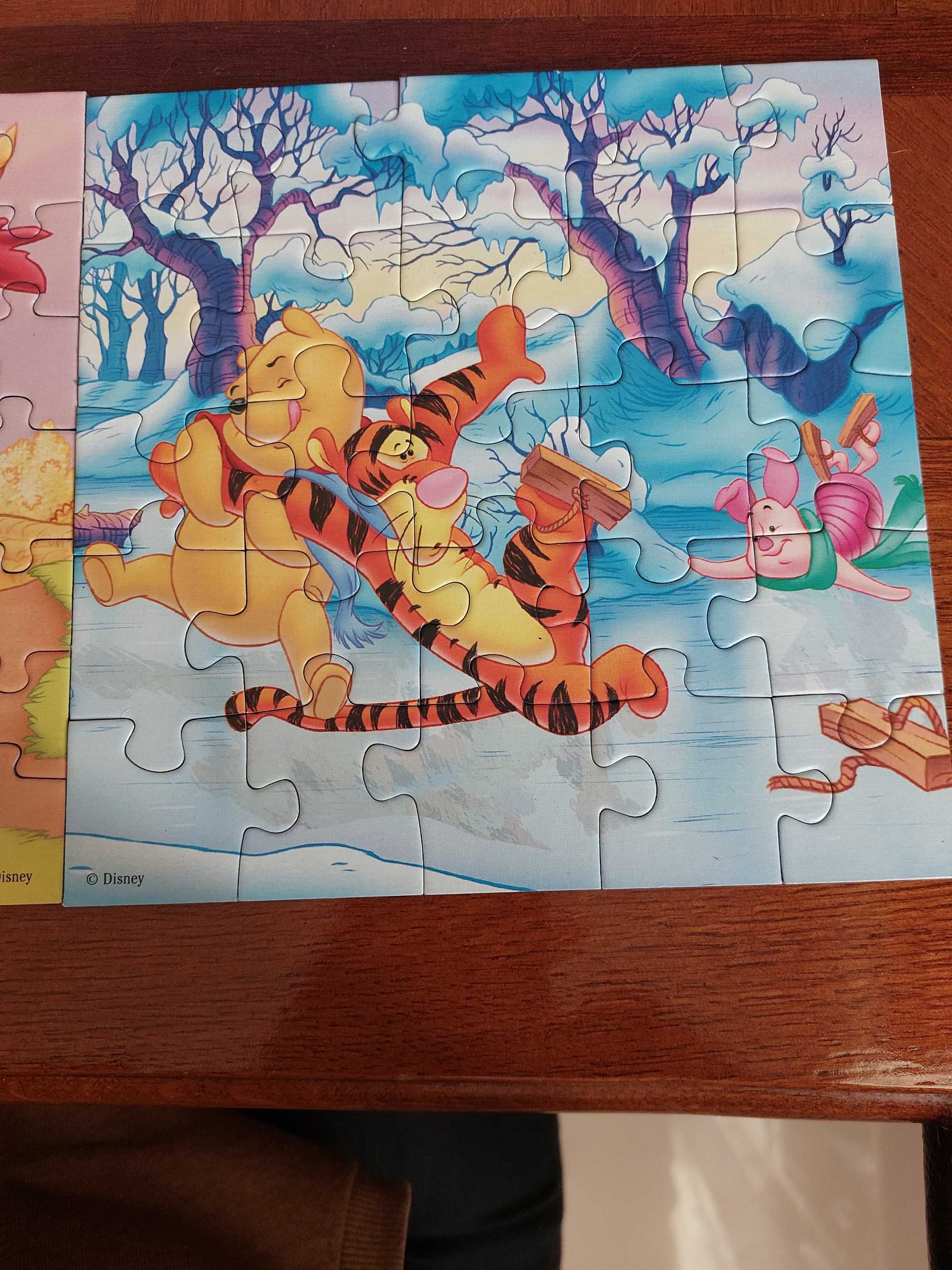 TREFL PUZZLE Disney, Winnie the Pooh zestaw 3 kompl. Kubuś Puchatek