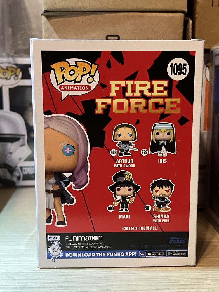 Princess Hibana 1095 Fire Force Funko Pop