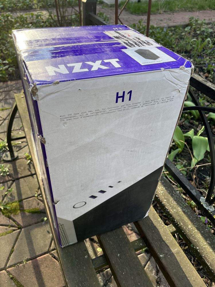 Корпус NZXT H1 Black v2 (CS-H11BB)