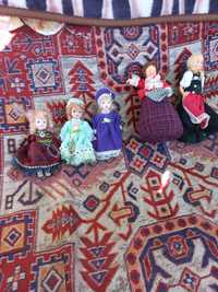 Кукла фарфоровая маленькая коллекционная для домика выставочная