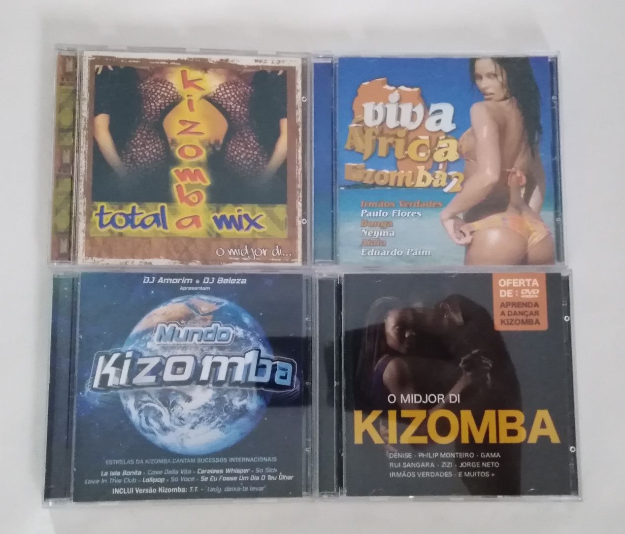 CDs originais de kizomba. OFERTA DIA DA MÃE