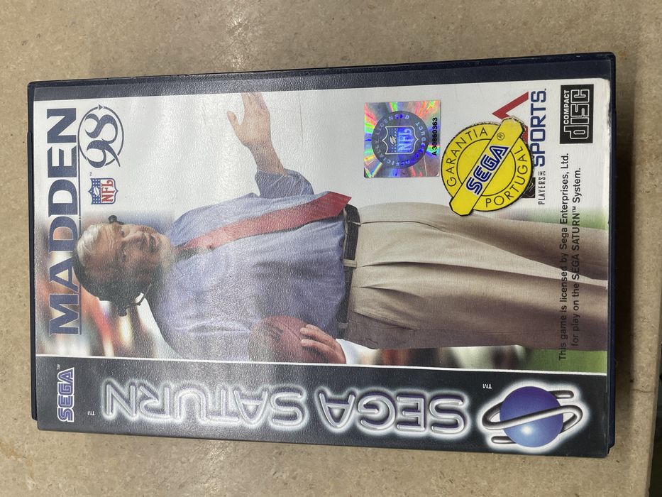 Madden 98 sega saturn