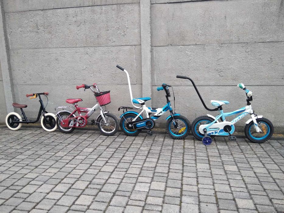 Sprzedam rower, rowerek dla dziecka 12" , biegowy,auto na pedały.