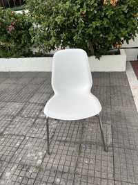 7 Cadeiras, branco/Sefast cromado