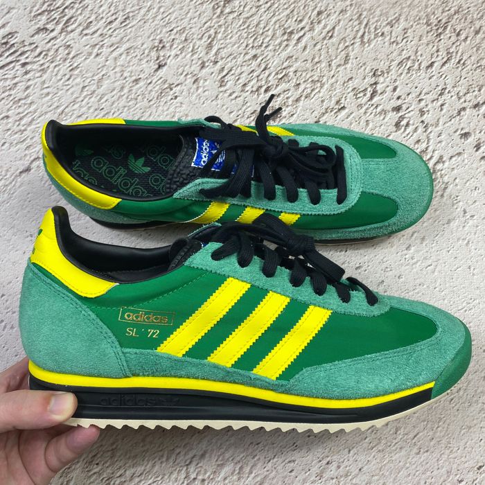 44 44.5 ig2133 оригінал кросівки Adidas sl 72 rs green кросівки