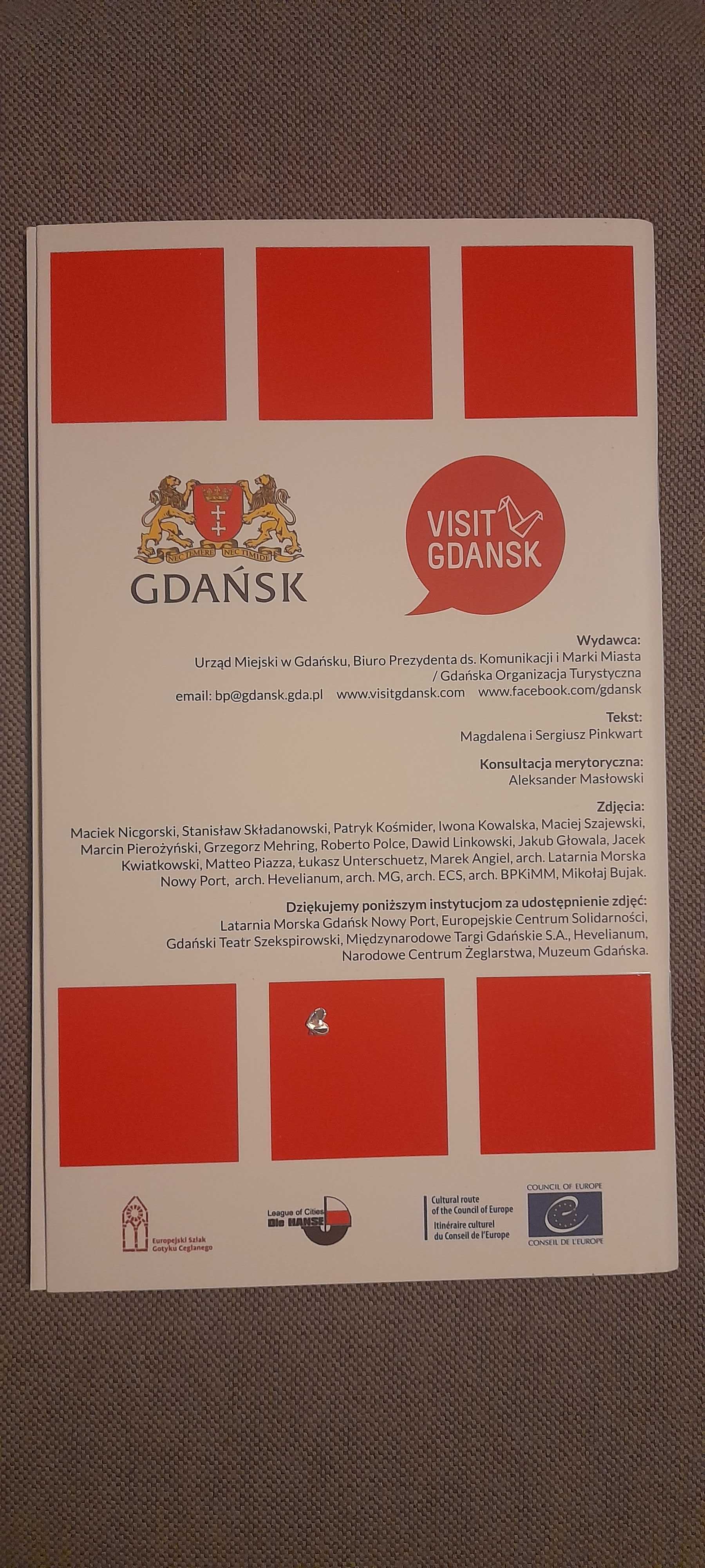 Gdańsk 2018 - folder/ broszura/ album/ przewodnik miejski