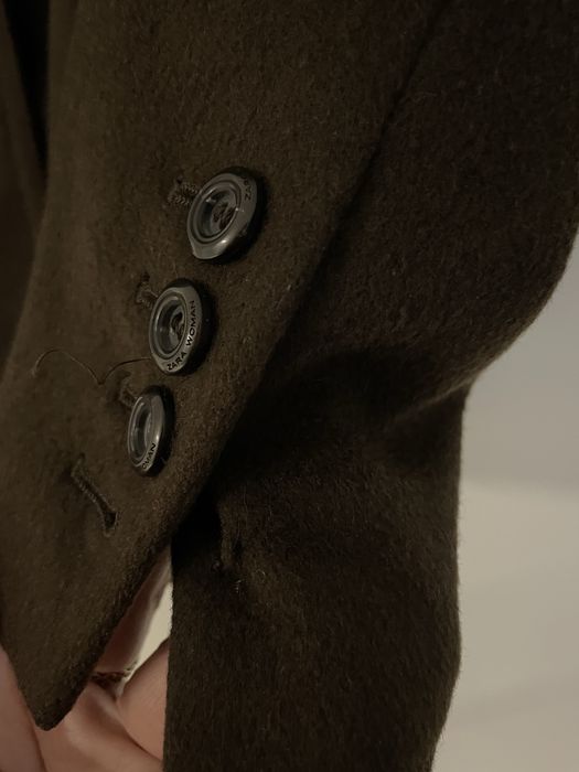 Brązowy płaszcz Zara XL