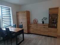 Meble Loft podświetlane zestaw dąb Craft złoty