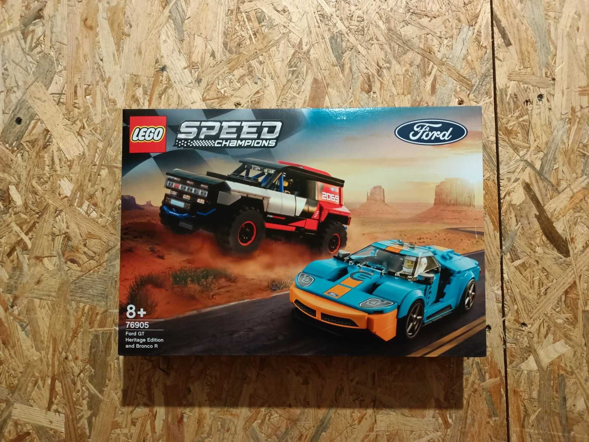LEGO 76905 Speed Champions - Ford GT Heritage Edition i Bronco R