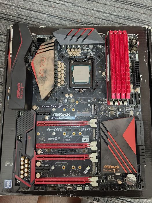 ASRock Z170 Gaming i7 Fatality + i7 6700K + 16GB Ram