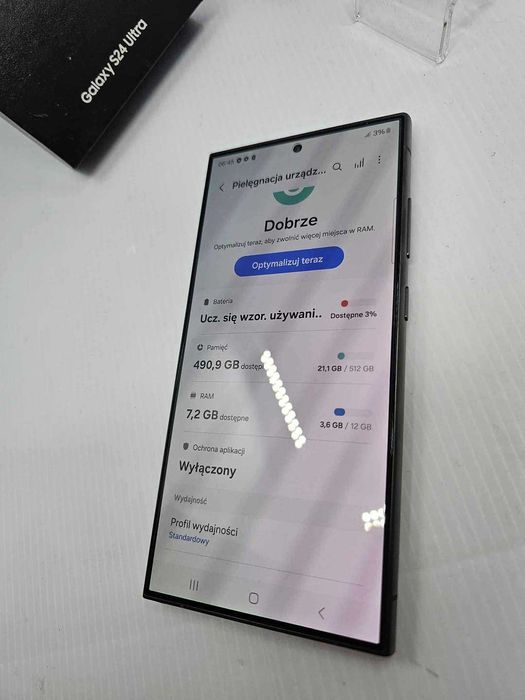 Smartfon Samsung Galaxy S24 Ultra 12 GB / 512 GB 5G czarny