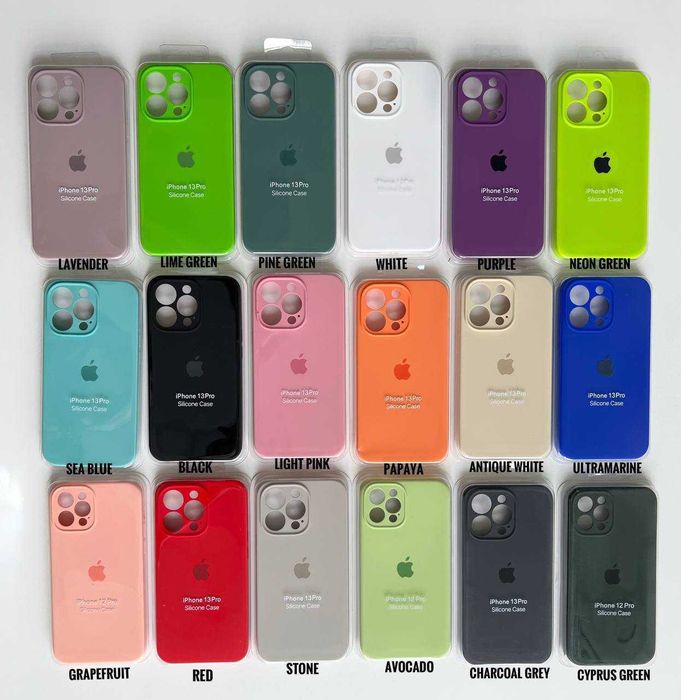 Всі моделі! Чехол iPhone 13 / 13 Pro / 13 Pro max чохол Silicone Case