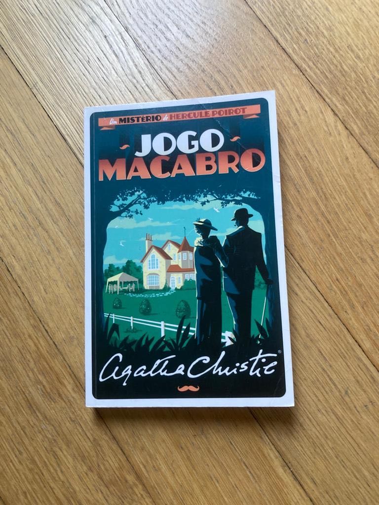 Livro: “Jogo macabro- um misterio de Hercule Poirot “ Agatha Christie