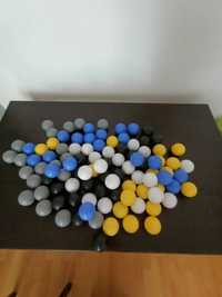Plastikowe kolorowe piłeczki do basenu na sucho i mokro