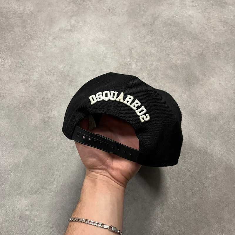 Czapka Z Daszkiem Dsquared2 Cap Haft Rap Hip Hop Swag