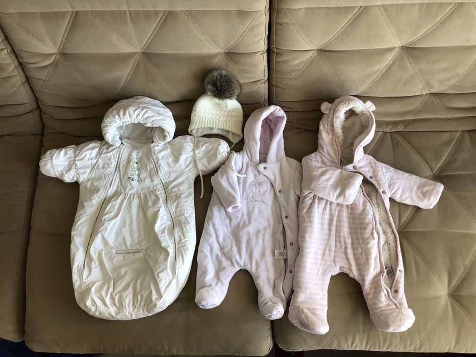 Зимний комбинезон Lenne 62 размер белый