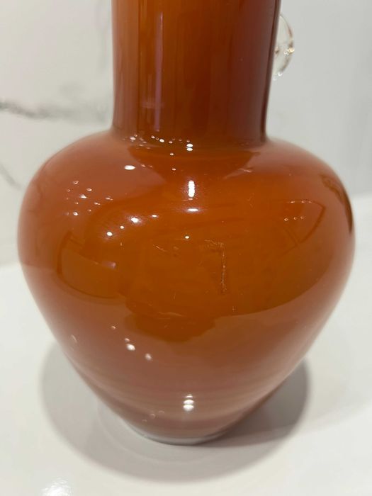 Dzban-Dzbanek Ludwik Fiedorowicz Szkło Warstwowe Ząbkowice PRL