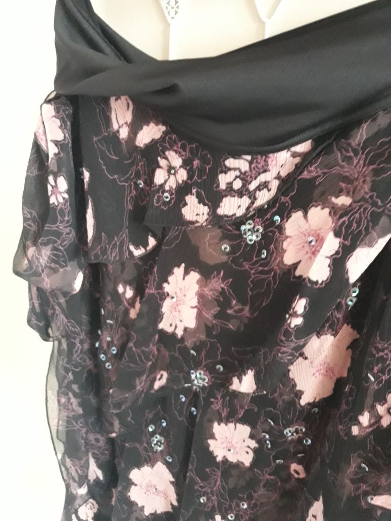 Conjunto saia e top tipo vestido tamanho s - como novo