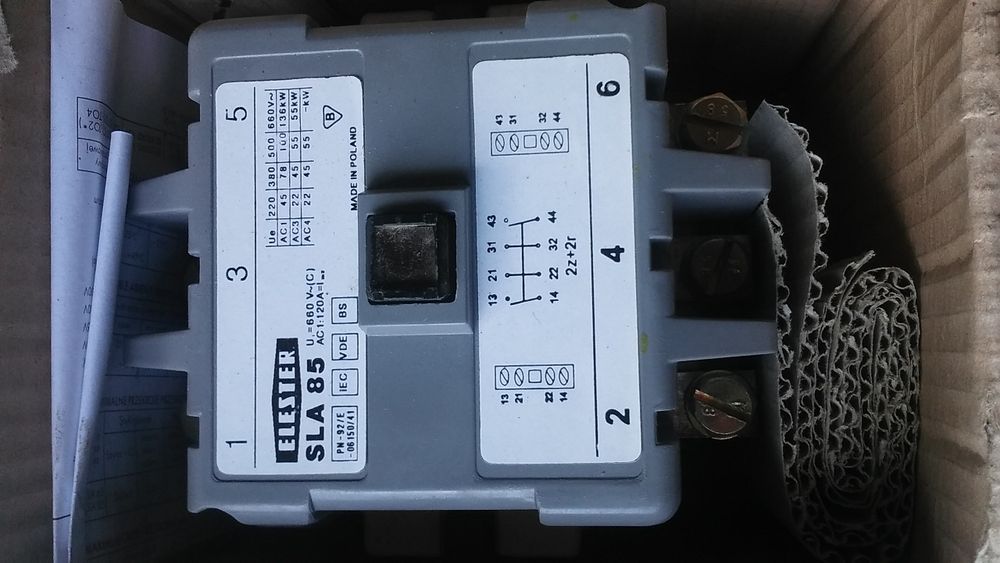 Sprzedam Stycznik SLA 85 I  ID 5