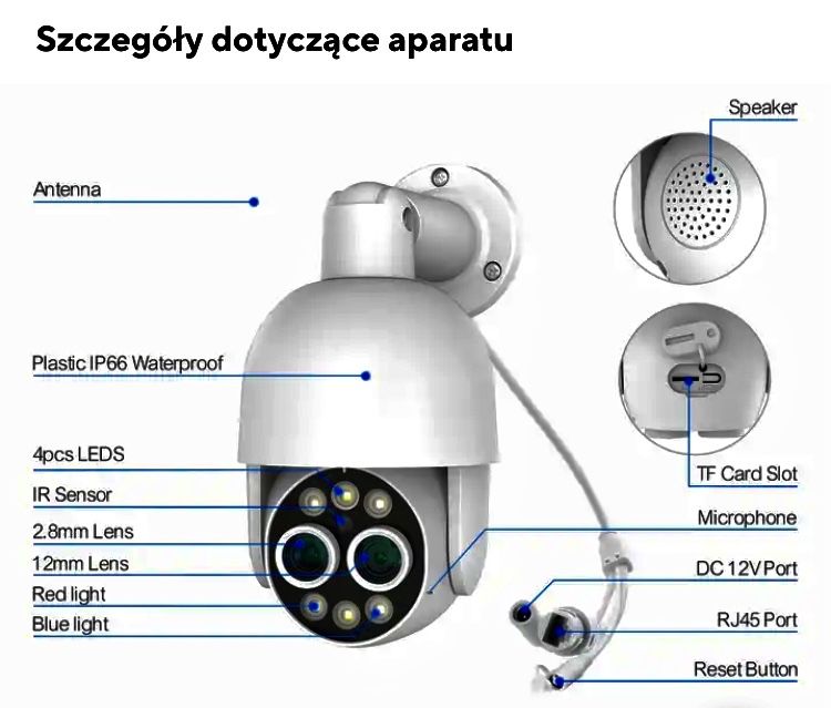 Kamera Nowa Techage PTZ