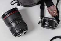 Canon EF 24-70mm F2.8L II USM + commlite double lens flipper