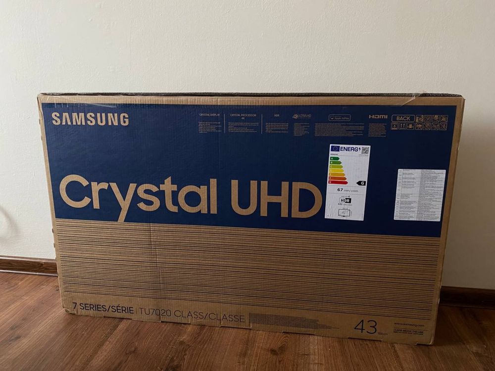 Samsung smart tv 7 SERIES/SÉRIE| TU7020 CLASS/CLASSE