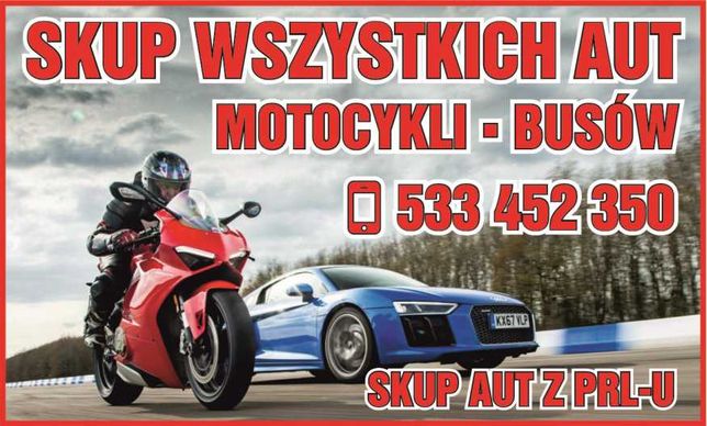 Skup samochodów, Skup Aut busów motocykli PRL Skup BMW skup motocykli