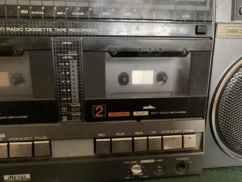 Hitachi trk-w55k магнитола магнитофон