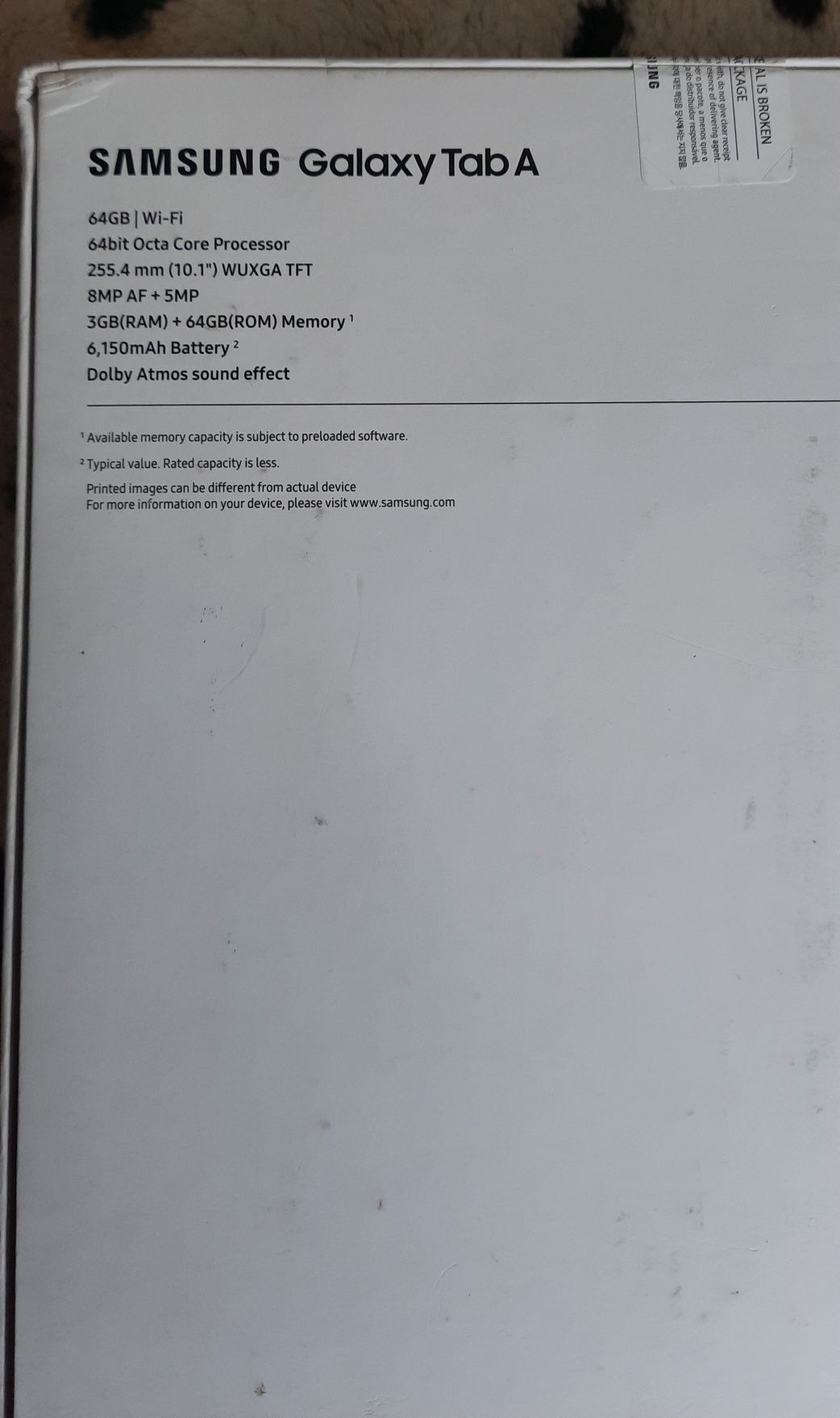 Планшет Samsung Galaxy Tab 10.1 2/64GB WiFi  [SM-T-510]