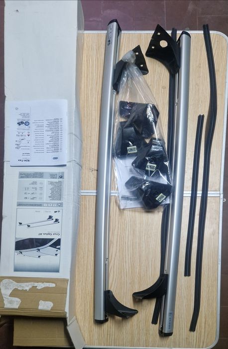 Barras tejadilho em alumínio novas. Marca Cruz Ibiza 6l