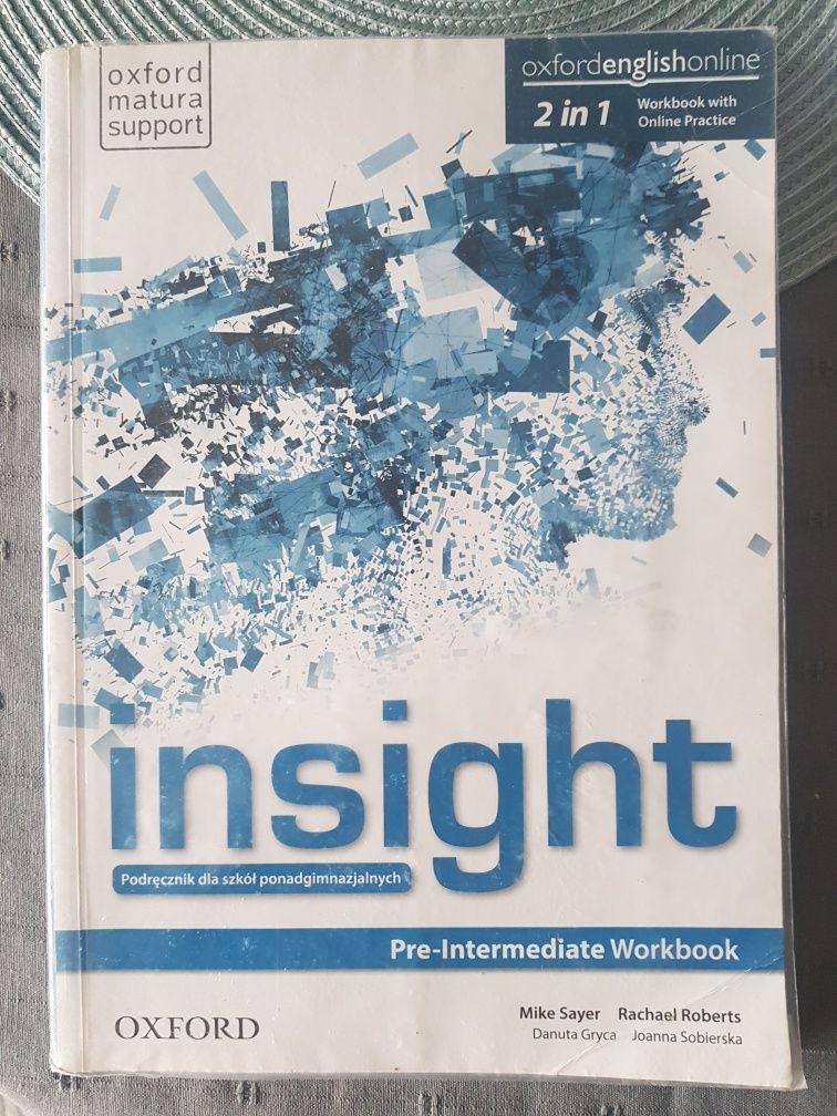 Insight pre-intermediate podręcznik i ćwiczenia