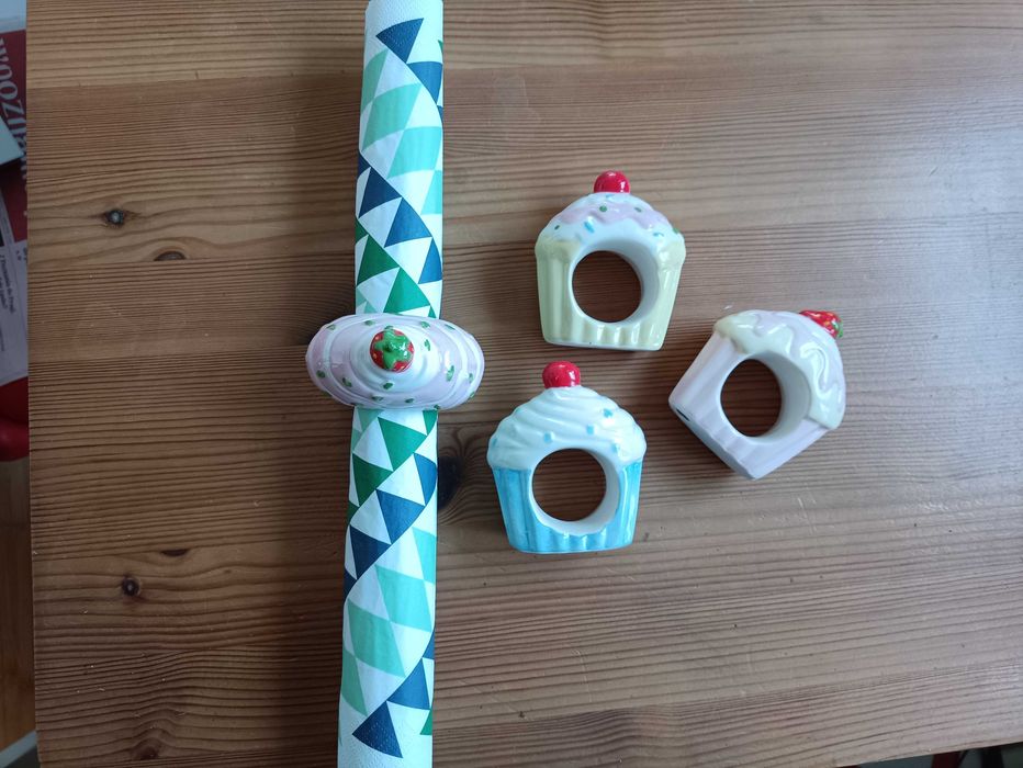 Ceramiczne obrączki ringi na serwetki z Westwing