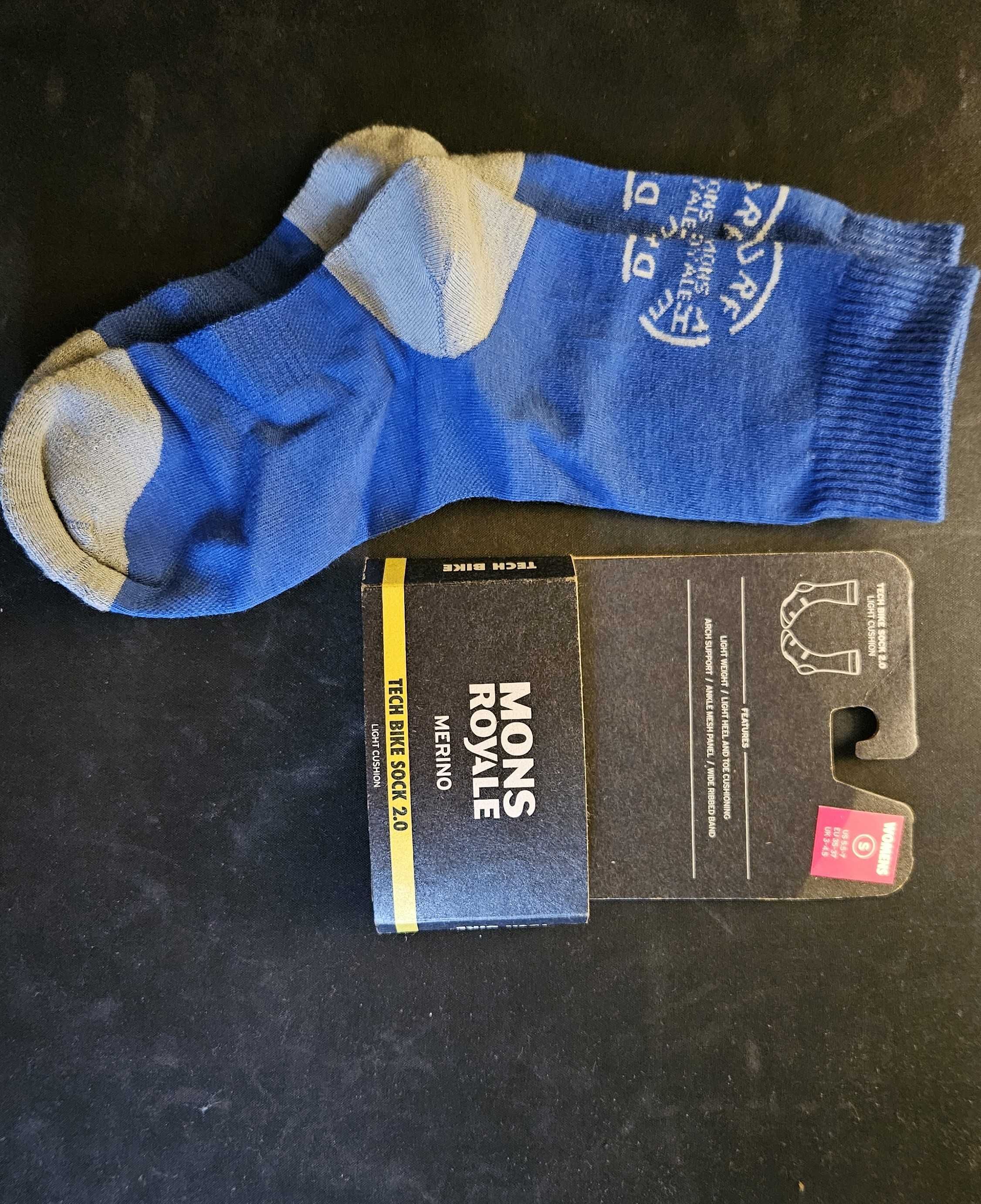 Шкарпетки Mons royale tech bike sock 2.0 Merino
