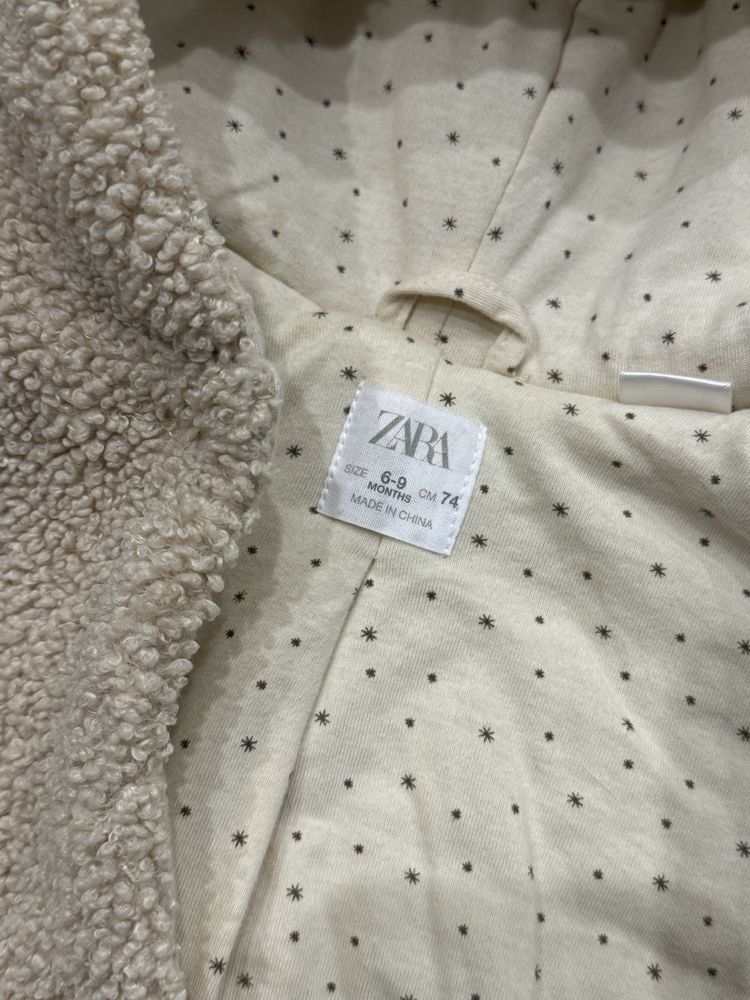 курточка шубка дитяча zara