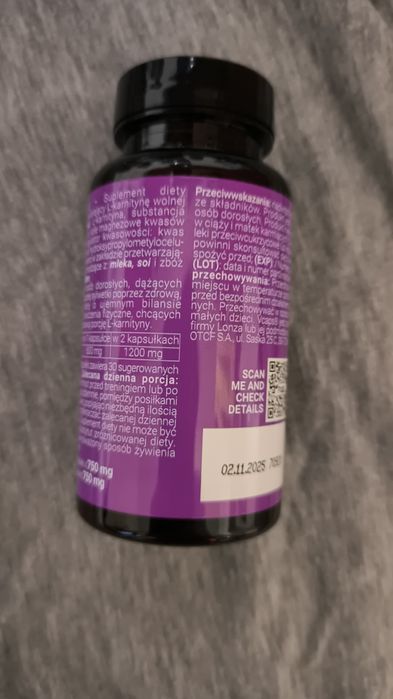 L-Carnitine Tartrate 600mg