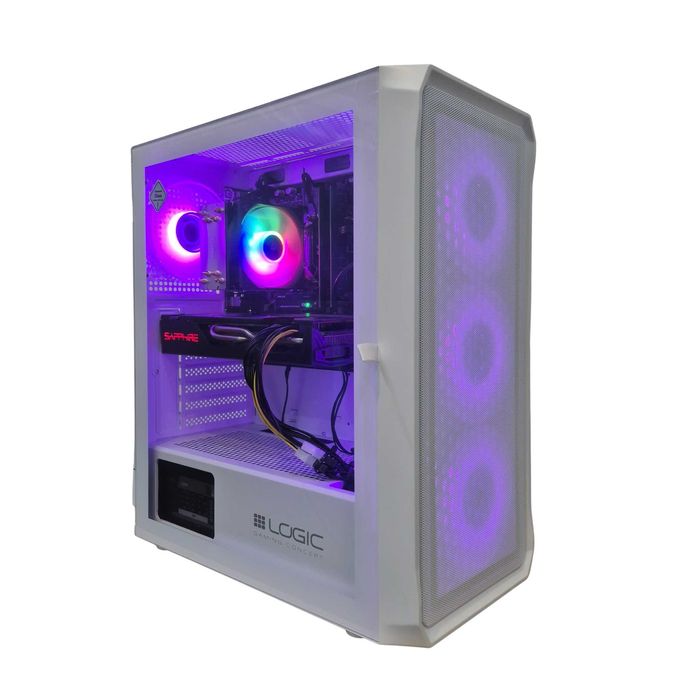 Komputer I5 8500 RX 5700 XT 32GB DDR4 500GB M2 Gamingowy Biały