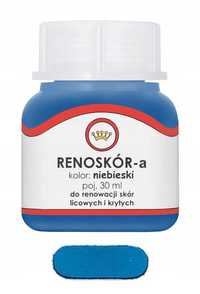 RENOSKÓR FARBA Lakier do skóry Niebieski 30ml