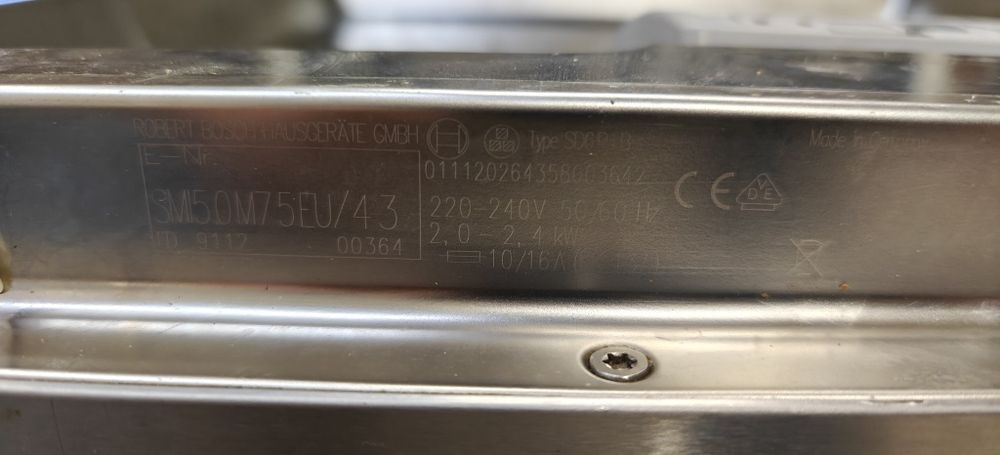 Zmywarka do zabudowy Bosch