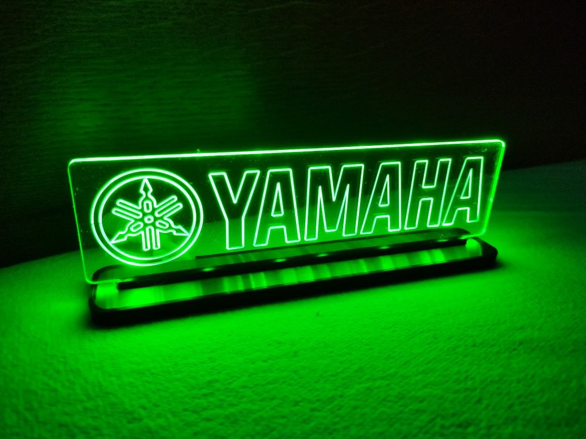 Yamaha, logo lampka LED