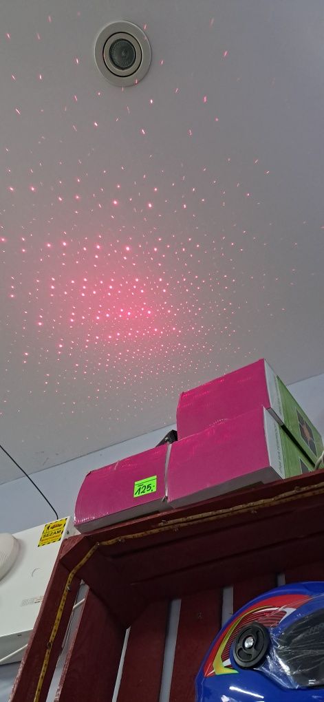 Projektor laser disco kropki pilot wielofunkcyjny