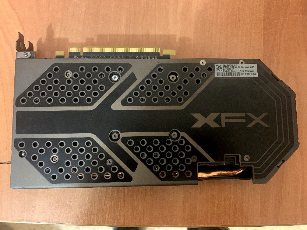 видеокарта  RX 580