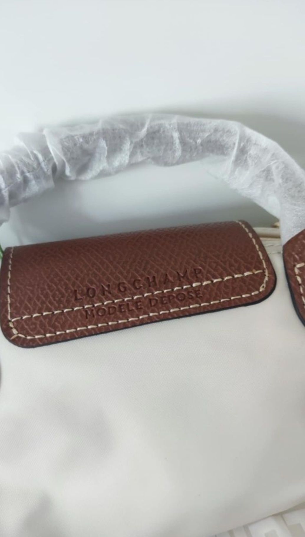 Torebka LONGCHAMP mini beż/ beżowa